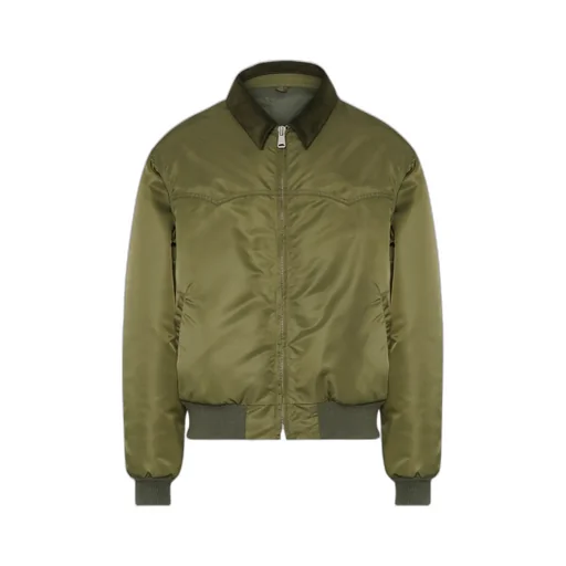 Maison Margiela Four Stitches Zip-Up Bomber Jacket