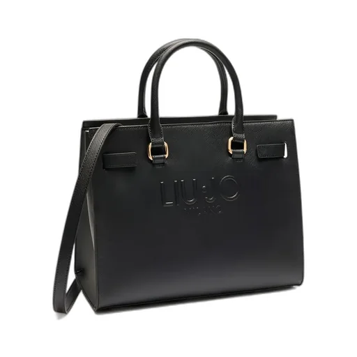 Liu Jo Logo Embossed Tote Bag