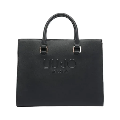 Liu Jo Logo Embossed Tote Bag