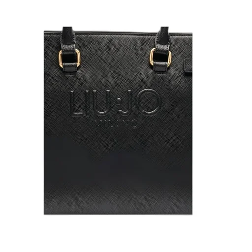 Liu Jo Logo Embossed Tote Bag