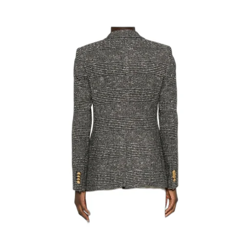 Tagliatore Parigi Bouclé Double-Breasted Jacket
