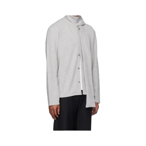 Mm6 Maison Margiela Scarf-Detailed Long-Sleeved Sweatshirt