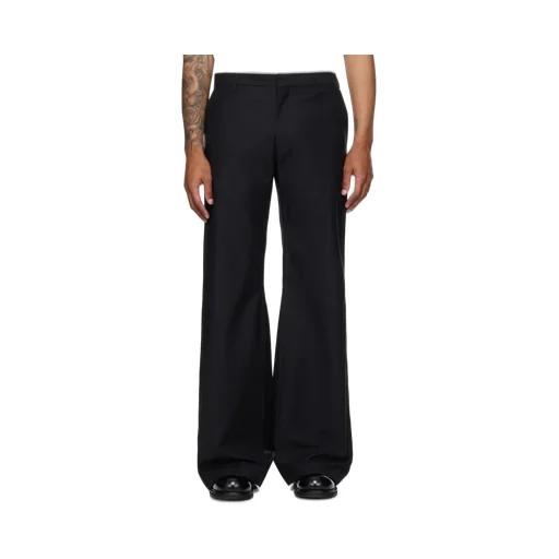 Mm6 Maison Margiela Elasticated Waistband Drawstring Trousers