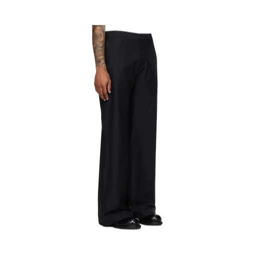 Mm6 Maison Margiela Elasticated Waistband Drawstring Trousers
