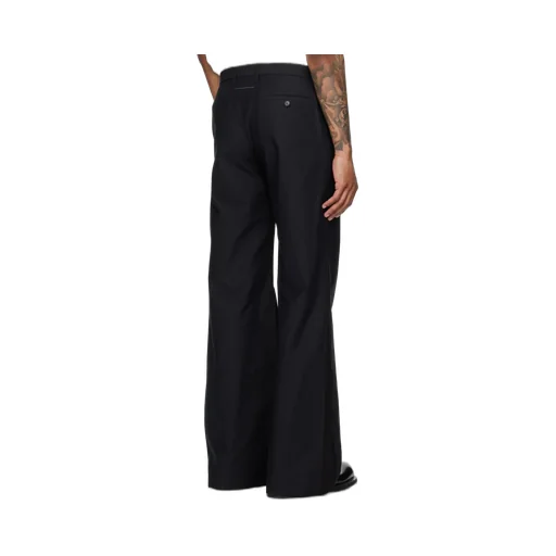 Mm6 Maison Margiela Elasticated Waistband Drawstring Trousers