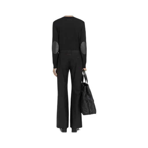Mm6 Maison Margiela Elasticated Waistband Drawstring Trousers