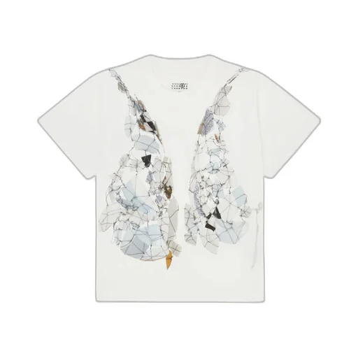 Broken Plate Print T-Shirt