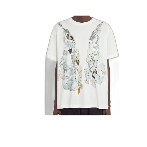 Broken Plate Print T-Shirt