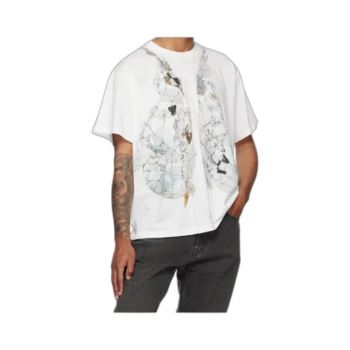 Broken Plate Print T-Shirt