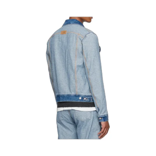 Flap-Pockets Denim Jacket