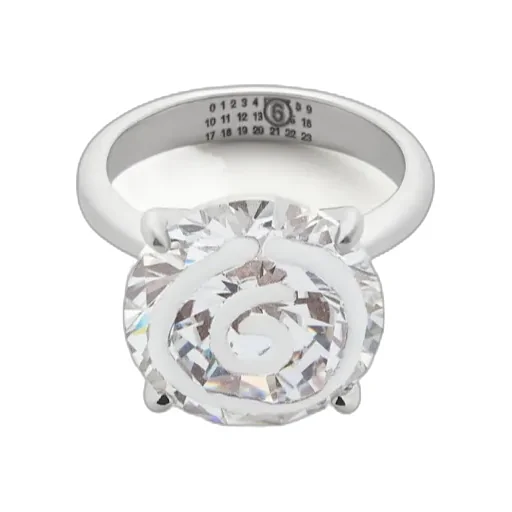 Crystal-Embellished Ring