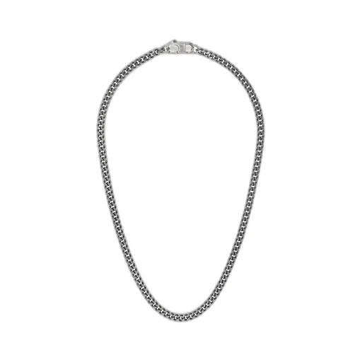 Mm6 Maison Margiela Logo Engraved Necklace