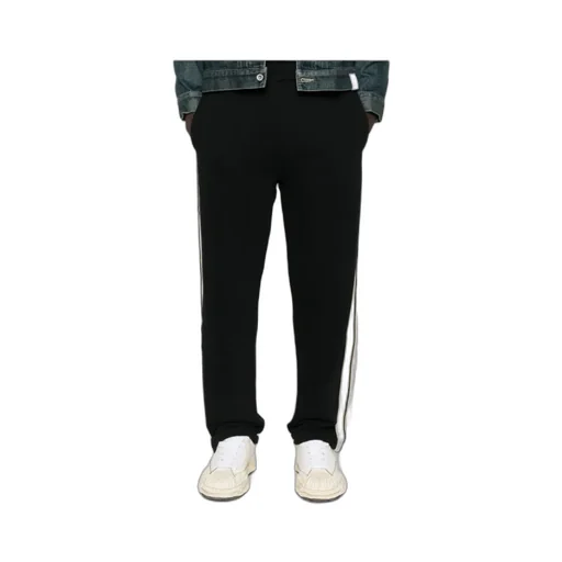 Palm Angels Curved Logo Printed Track Pants