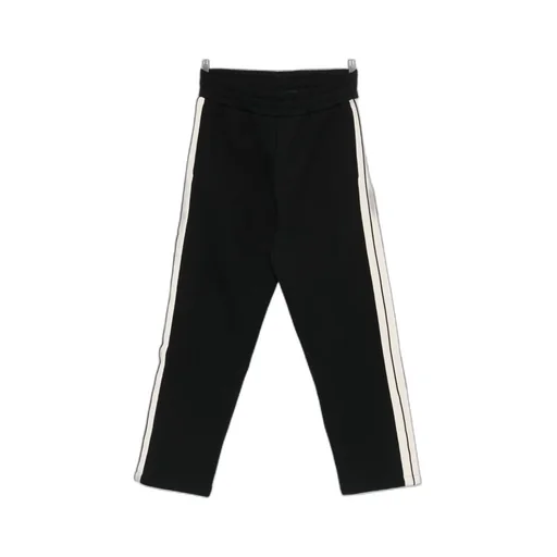 Palm Angels Curved Logo Printed Track Pants