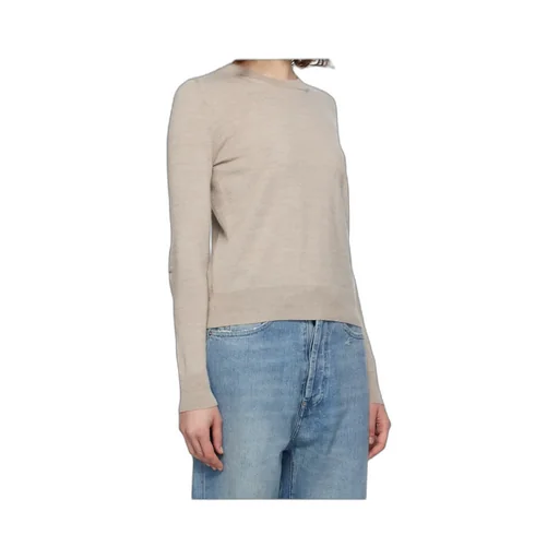 Elbow-Patch Crew-Neck Sweater