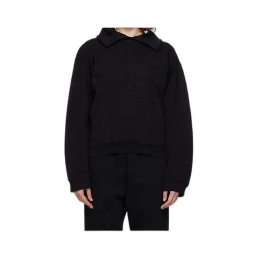 Pointed-Collar Hoodie