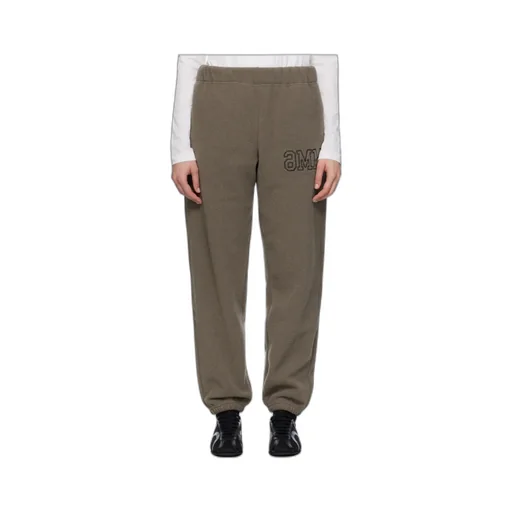 Logo-Embroidered Fleece Track Pants