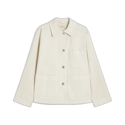 Straight-Fit Cotton Bull Denim Jacket