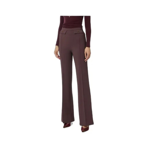 Button-Detail Trousers
