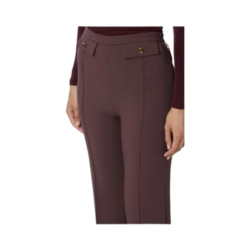 Button-Detail Trousers