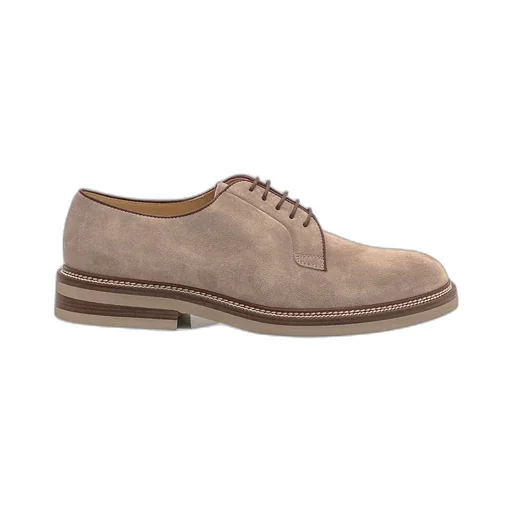 Suede Lace-Up Shoes