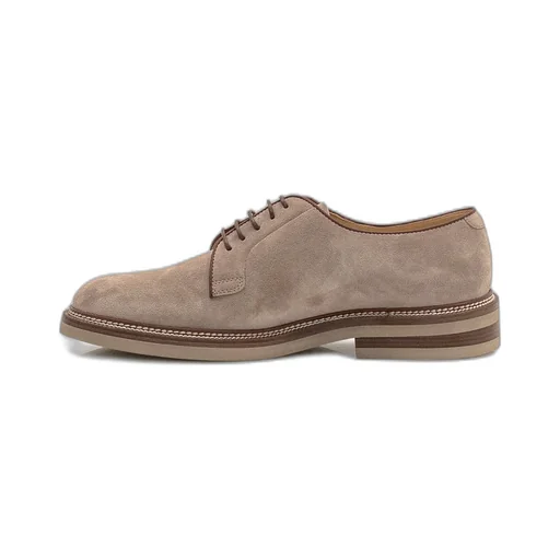 Suede Lace-Up Shoes