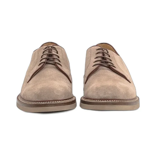 Suede Lace-Up Shoes