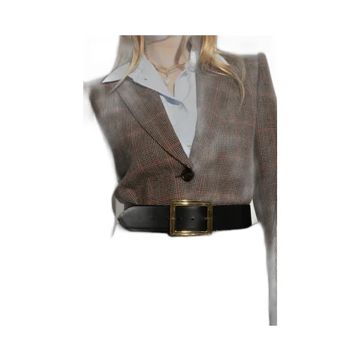 Leather Buckle Belt