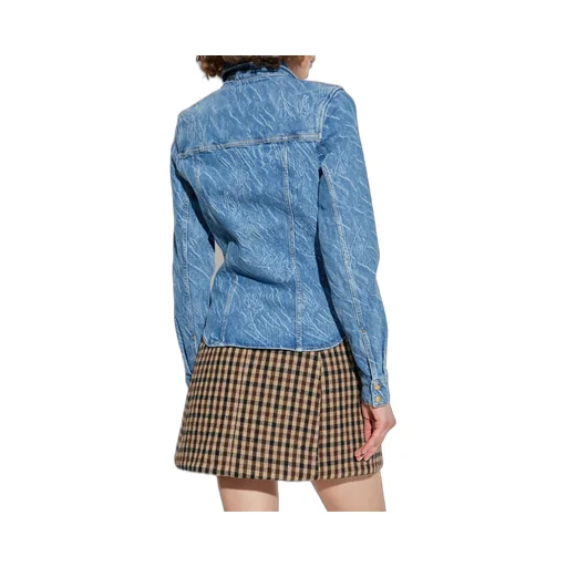 Acid-Wash Denim Shirt