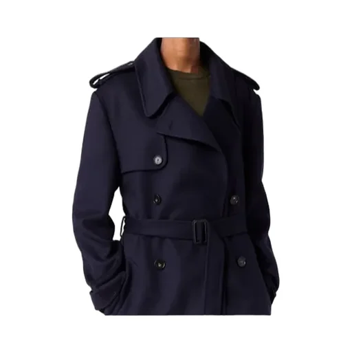 Double-Breasted Trench Coat