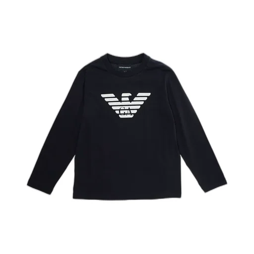 Eagle Logo-Print Long-Sleeve Sweatshirt