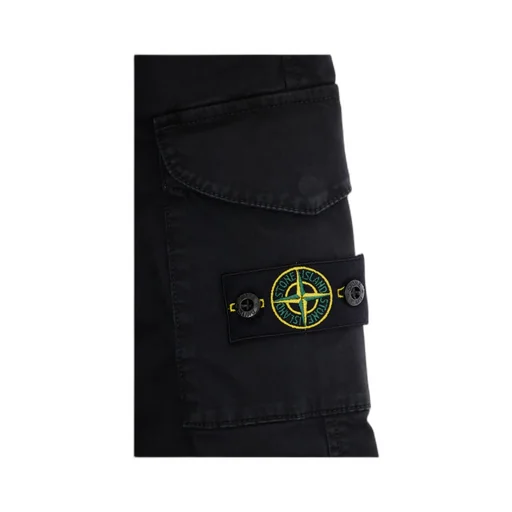 Cargo-Pocket Cotton Trousers