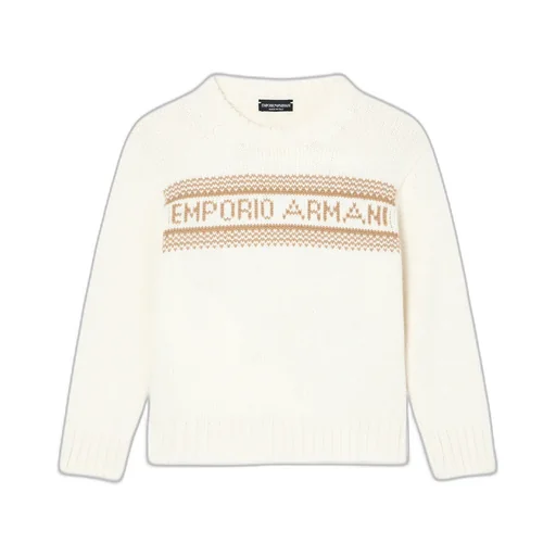 Logo-Detail Wool-Blend Sweater