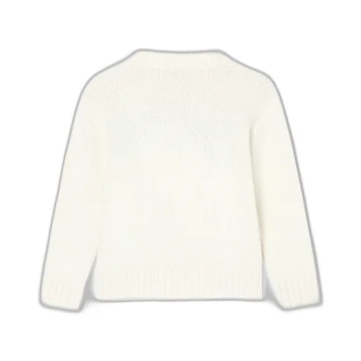 Logo-Detail Wool-Blend Sweater