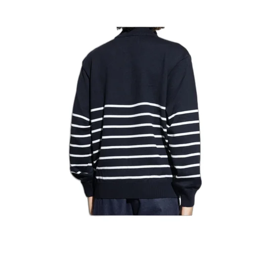 Paul & Shark Striped Half-Zip Sweater