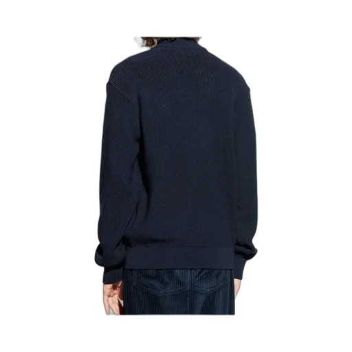 Ribbed Zip-Up Cardigan