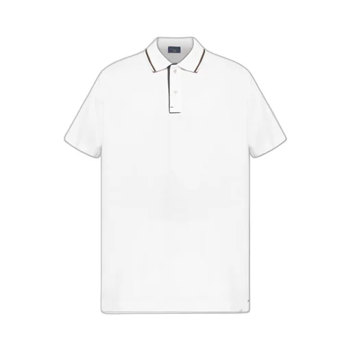 Tipped-Collar Polo Shirt
