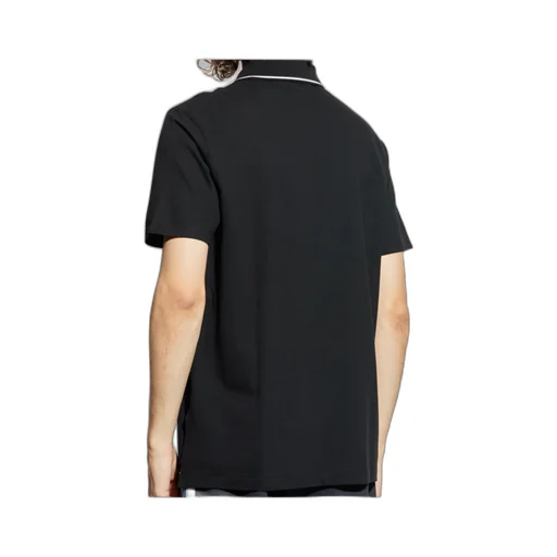 Contrasting-Trim Polo Shirt
