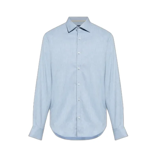 Long-Sleeve Buttoned-Up Shirt