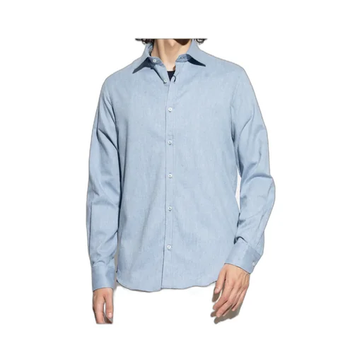 Long-Sleeve Buttoned-Up Shirt