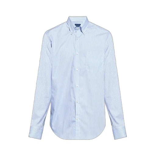 Striped Button-Down Shirt