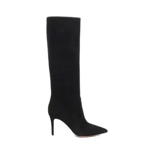 Gianvito Rossi Pointed Toe High Heeled Boots