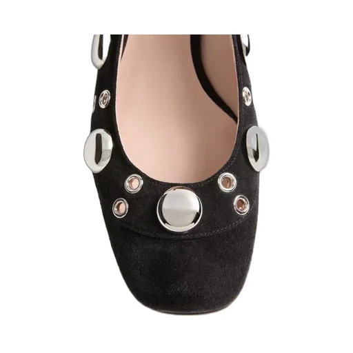 Valentino Vlogo Signature Eyelet Detailed Pumps