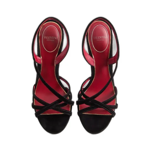 Valentino Vlogo Signature Open Toe Sandals