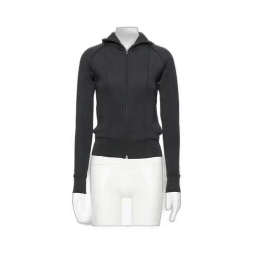 Valentino Vlogo Embossed Zip-Up Hoodie
