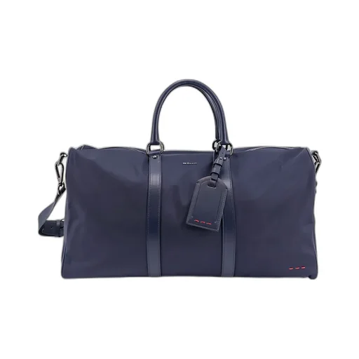 Double Leather Handle Travel Bag