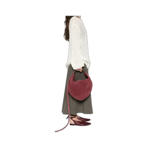 Zippered Shoulder Bag