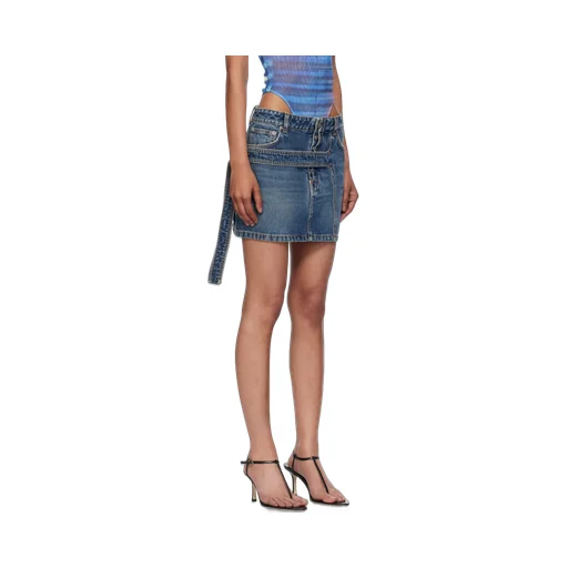Jean Paul Gaultier Low Waisted Strap Skirt