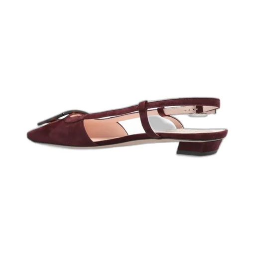 Roger Vivier Belle Vivier Buckled Slingback Ballerinas