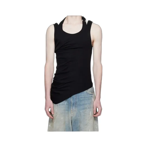 Twisted Double-Layer Tank Top